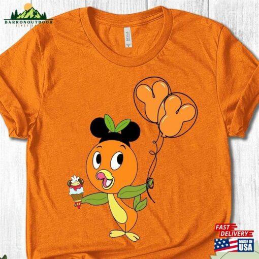 Disney Orange Bird Shirt Carton Characters 2023 Trip Hoodie Unisex