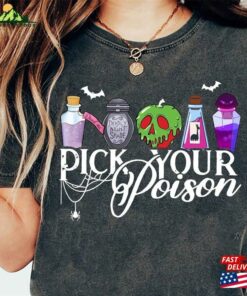 Disney Pick Your Poison Comfort Colors Shirt Villain Kuzco Sweatshirt Classic