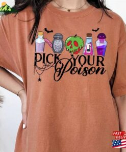 Disney Pick Your Poison Comfort Colors Shirt Villain Kuzco Sweatshirt Classic