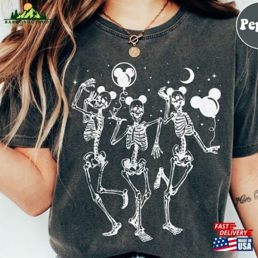 Disney Skeleton Comfort Colors Shirt Mickey Balloon Sweatshirt Hoodie