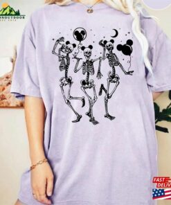 Disney Skeleton Comfort Colors Shirt Mickey Balloon Sweatshirt Hoodie 4