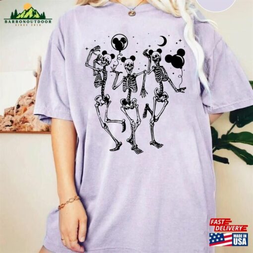 Disney Skeleton Comfort Colors Shirt Mickey Balloon Sweatshirt Hoodie