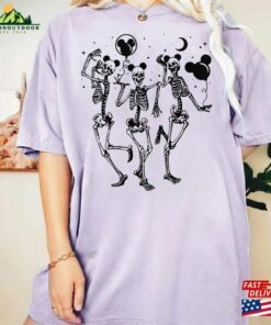 Disney Skeleton Comfort Colors Shirt Mickey Balloon T-Shirt Classic