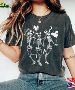 Disney Skeleton Comfort Colors Shirt Mickey Balloon T-Shirt Classic