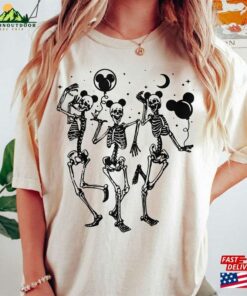 Disney Skeleton Comfort Colors Shirt Mickey Balloon Unisex T-Shirt