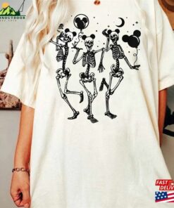 Disney Skeleton Comfort Colors Shirt Mickey Balloon Unisex T-Shirt