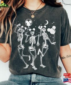 Disney Skeleton Comfort Colors Shirt Mickey Balloon Unisex T Shirt 3