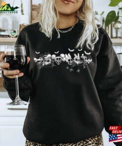 Disney Skeleton Halloween Shirt Matching Shirts Hoodie T-Shirt