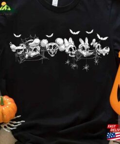 Disney Skeleton Halloween Shirt Matching Shirts Hoodie T-Shirt