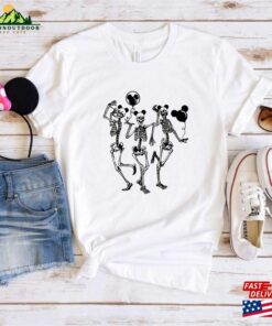 Disney Skeleton Shirt Mickey T-Shirt Balloon Hoodie