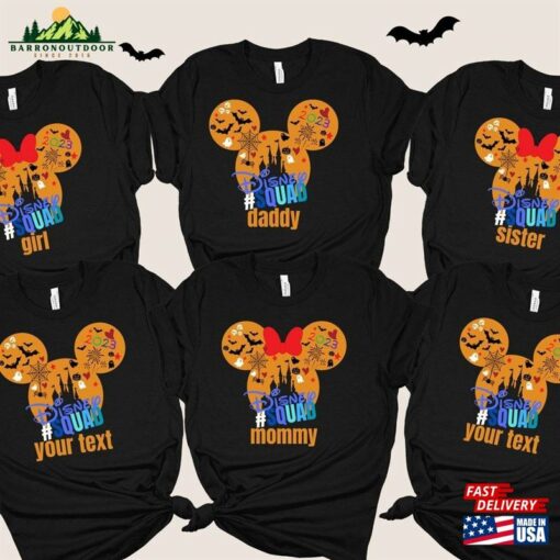 Disney Squad Shirt Halloween T T-Shirt Sweatshirt