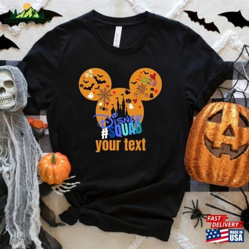 Disney Squad Shirt Halloween T T-Shirt Sweatshirt
