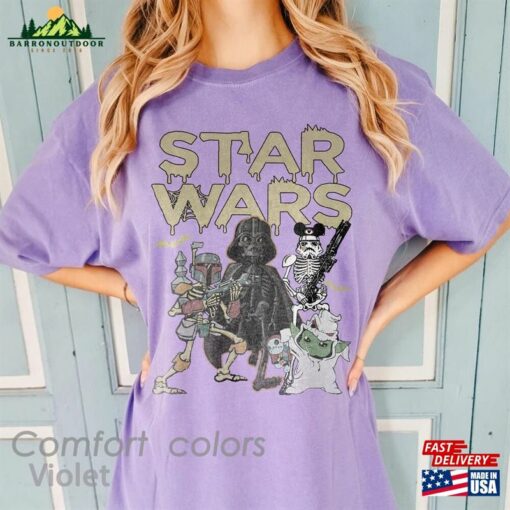 Disney Star Wars Halloween Shirt Skeleton Sweatshirt Classic