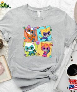 Disney Super Kitties Shirt Custom Kittie Buddy Bitsy Ginny Sparks Hero Hoodie Unisex 4