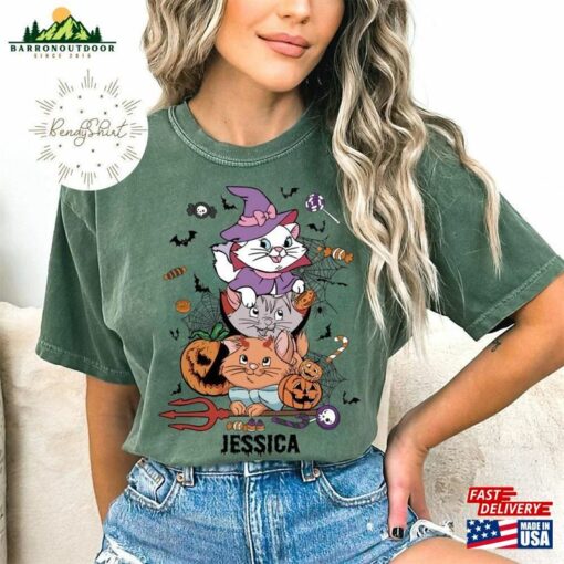 Disney The Aristocats Halloween Shirt Marie Cat Lovers Hoodie Sweatshirt