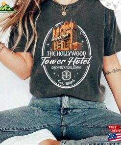 Disney The Hollywood Tower Hotel Est 1994 Shirt Studios Twilight Zone Of Terror Classic T-Shirt