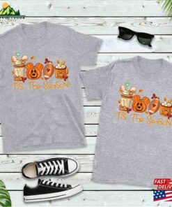 Disney Tis The Season Shirt Fall Shirts Pumpkin Spice Hoodie Unisex 3