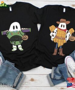 Disney Toy Story Character Halloween Shirt Woody Ghost Buzz Lightyear Hoodie Unisex