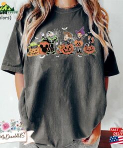 Disney Toy Story Halloween Shirt Skeleton Comfort Colors Pumpkin Sweatshirt Unisex 3