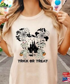 Disney Trick Or Treat Shirt Halloween 2023 Tee Walt Unisex Sweatshirt