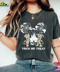 Disney Trick Or Treat Shirt Halloween 2023 Tee Walt Unisex Sweatshirt