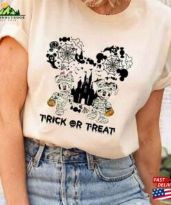 Disney Trick Or Treat Shirt Halloween 2023 Tee Walt Unisex Sweatshirt 3