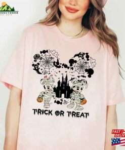 Disney Trick Or Treat Shirt Halloween 2023 Tee Walt Unisex Sweatshirt 4
