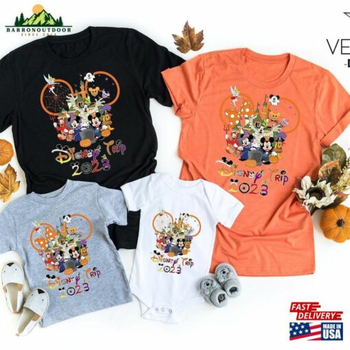 Disney Trip Halloween 2023 Shirt Minnie Hoodie Sweatshirt