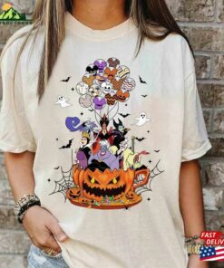 Disney Villains Halloween Shirt Mickey Balloons Sweatshirt Hoodie