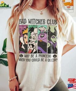 Disney Villains Shirt Bad Witches Club Funny Classic T-Shirt