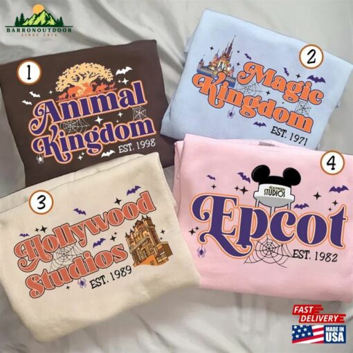 Disney Vintage Halloween 2023 Shirts Retro Shirt Magic Kingdom Hoodie T-Shirt