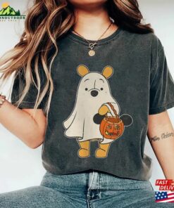 Disney Winnie The Pooh Character Halloween Comfort Colors Shirt Ghost Retro Spooky Season Hoodie Unisex 2 Disney Winnie The Pooh Character Halloween Comfort Colors Shirt Ghost Retro Spooky Season Hoodie Unisex 3