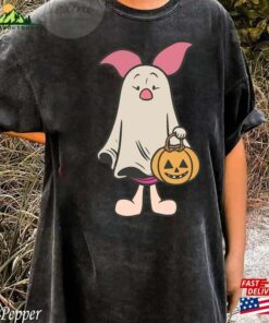 Disney Winnie The Pooh Character Halloween Comfort Colors Shirt Ghost Sweatshirt Hoodie 4