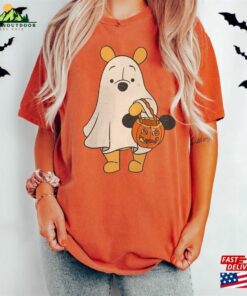 Disney Winnie The Pooh Halloween Shirt Ghost Spooky Season Unisex Hoodie
