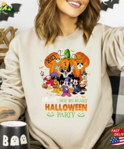 Disneyland 2023 Halloween Party Sweatshirt Mickeys Not So Scary Shirt Classic 3