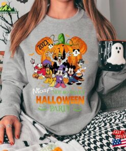 Disneyland 2023 Halloween Party Sweatshirt Mickeys Not So Scary Shirt Classic 4