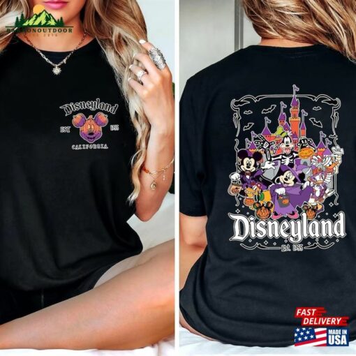 Disneyland California Shirt Halloween Mickey Hoodie Sweatshirt