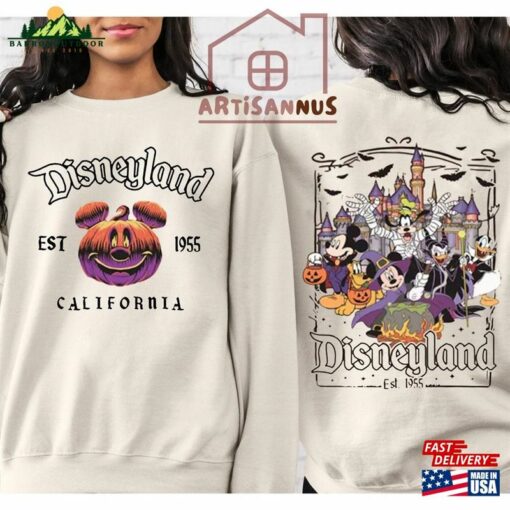 Disneyland Est 1955 Halloween Shirt Disney Sweatshirt Retro Oogie Boogie Bash Party T-Shirt Unisex