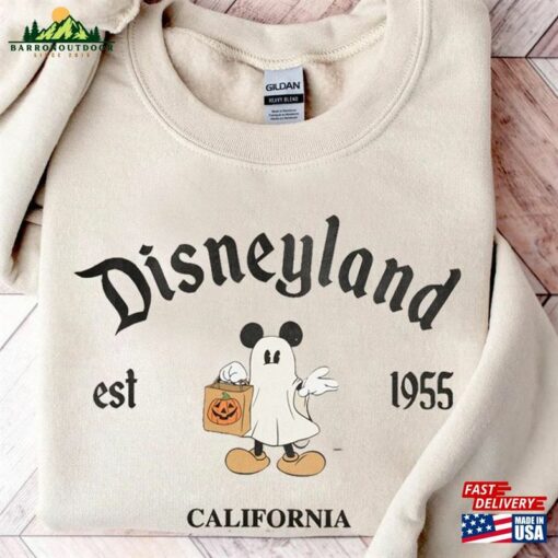 Disneyland Halloween 2023 Shirt Mickey Ghost Magical Land Classic Sweatshirt