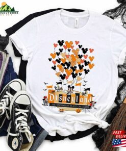 Disneyland Halloween 2023 The Spookiest Place On Earth Shirt Mickey And Friends Est 1955 Unisex Classic 4