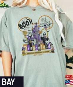 Disneyland Halloween Est 1955 California Shirt The Spookiest Place On Earth Disney Matching Unisex T Shirt 2
