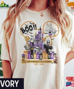 Disneyland Halloween Est 1955 California Shirt The Spookiest Place On Earth Disney Matching Unisex T Shirt 3