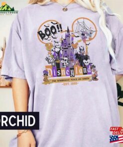 Disneyland Halloween Est 1955 California Shirt The Spookiest Place On Earth Disney Matching Unisex T Shirt 4