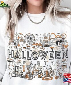 Disneyland Halloween Party Shirt Disney Retro Magic Kingdom Unisex Classic