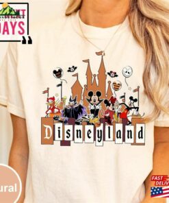Disneyland Halloween Shirt Mickey And Friends Spooky Season T-Shirt Magic Kingdom Unisex