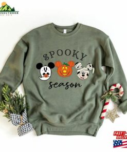 Disneyland Halloween Shirt Spooky Season Ghost Mickey T-Shirt Classic Unisex