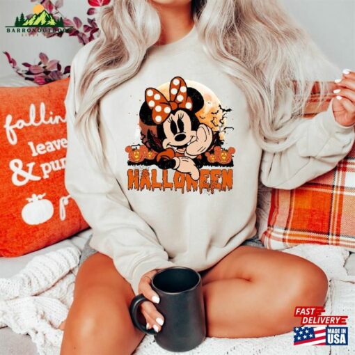 Disneyland Halloween Sweatshirt Disney Minnie Hoodie