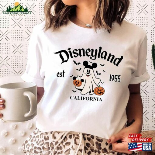 Disneyland Halloween Sweatshirts Mickey Disney Vacation Crewnecks Classic Unisex