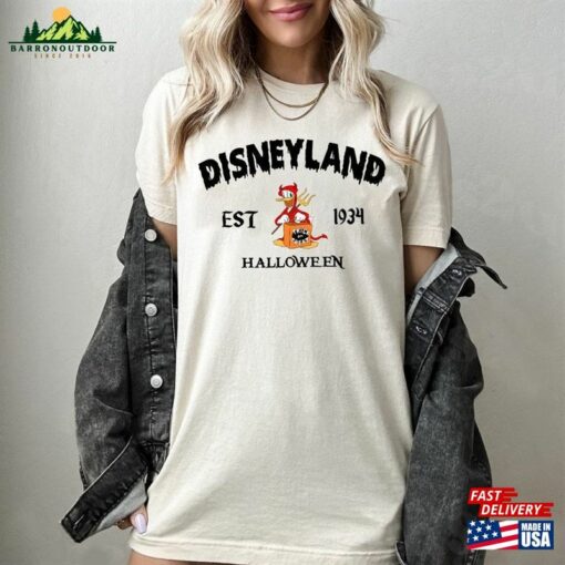 Disneyland Halloween Tops Crewneck Sweatshirts Disney Vacation Classic Sweatshirt