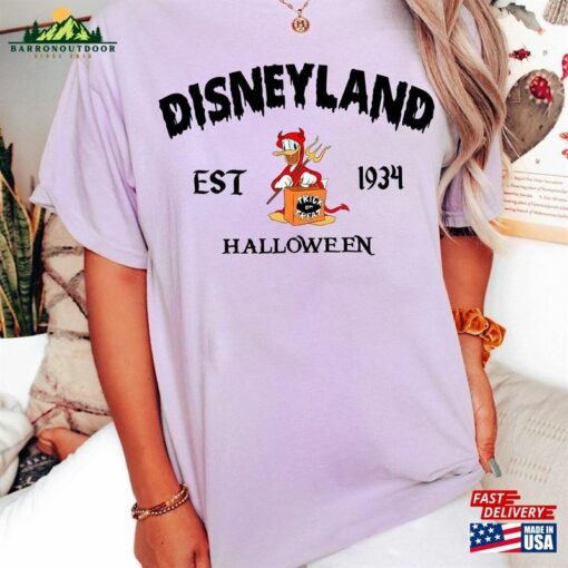 Disneyland Halloween Tops Crewneck Sweatshirts Disney Vacation Classic Sweatshirt